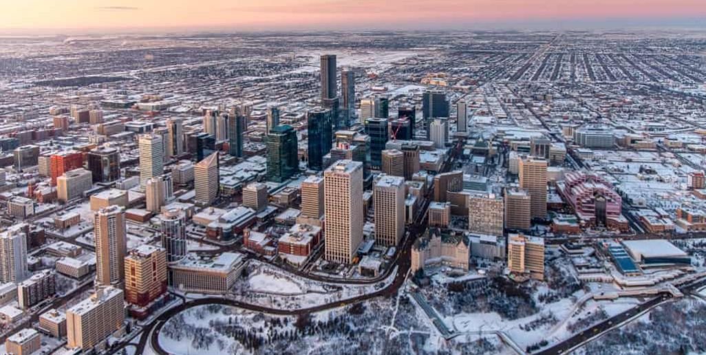 Air Canada Edmonton office in Canada