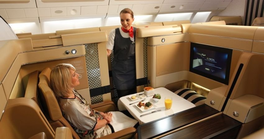 ANA Airlines First Class Cabins 